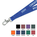 3/4" Premium Woven Lanyard w/ Lobster Claw